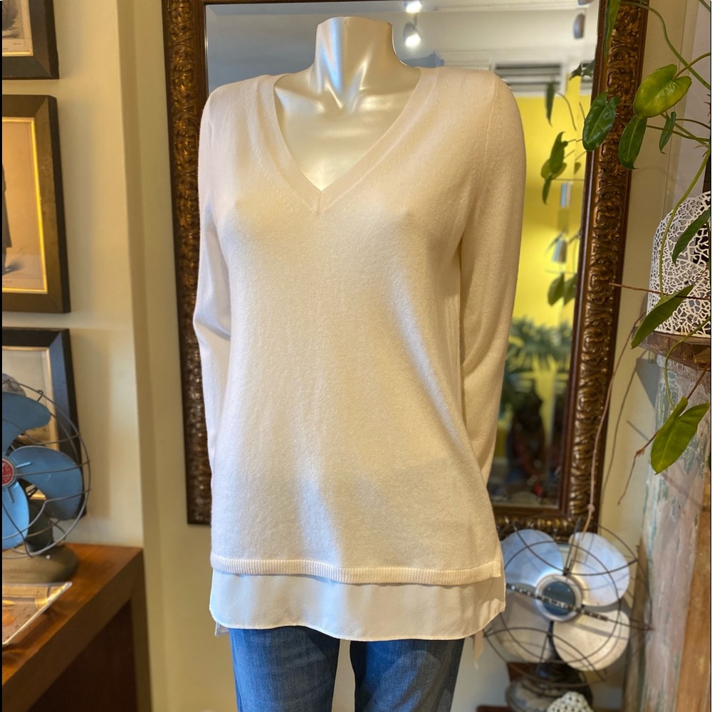 VINCE Layered Sweater